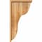 Ekena Millwork Carmel Rough Sawn Corbel w/Backplate, Western Red Cedar, 8"W x 14"D x 26"H COR08X14X26CAR01RWR - alternate 2